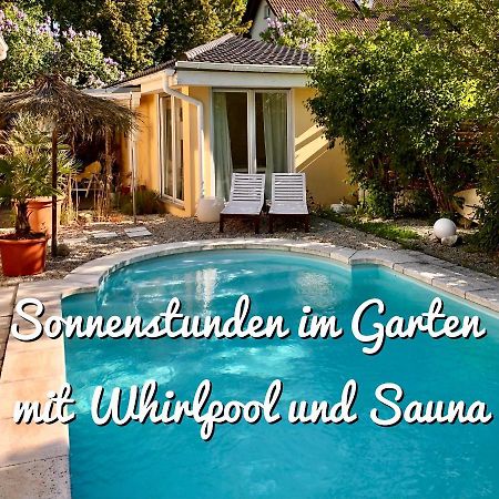 Apartment Tinyhouse Mit Pool, Outdoor Whirlpool Und Garten Petershagen-Eggersdorf المظهر الخارجي الصورة